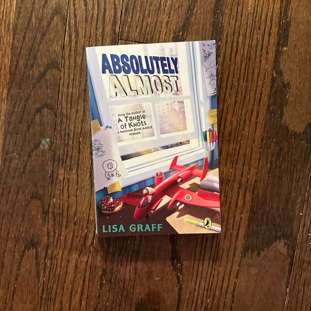 Absolutely almost book Lisa graff